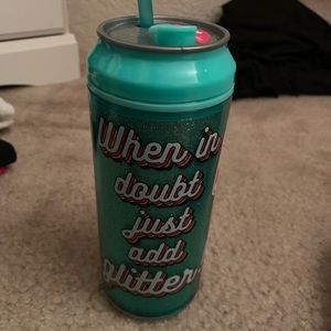 glitter cup